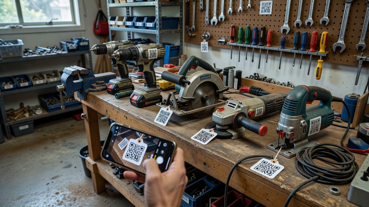 QR Codes on Every Garage Tool: Melbourne Setup Guide